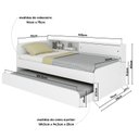 Ver imagem 3 de Bicama Infantil com Modulo Lateral Caracol Branco