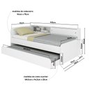 Ver imagem 3 de Bicama Infantil com Modulo Lateral Caracol