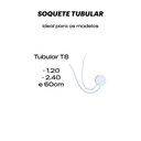 Ver imagem 5 de Kit 10 Pc Soquete T8 Rabicho Tomadinha Lâmpada