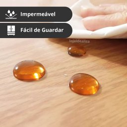 Toalha Mesa Plástico Transparente 8 10 Lugares 1,40x2,50 - 3