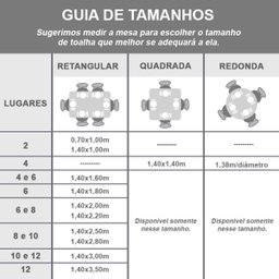 Toalha Mesa Plástico Transparente 8 10 Lugares 1,40x2,50 - 7