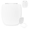 Assento Vaso Sanitario Celite 1.6gpf Fit Branco Tampa Privada Versato Mdf Sicmol - 1