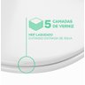 Assento Vaso Sanitario Celite 1.6gpf Fit Branco Tampa Privada Versato Mdf Sicmol - 3
