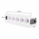 Ver imagem 2 de Spot Led Downlight Powerus Embutir 10w 4000k 35° Irc90 6792 Nordecor St3224