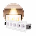 Ver imagem 1 de Spot Led Downlight Powerus Embutir 10w 4000k 35° Irc90 6792 Nordecor St3224