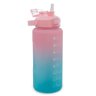 Garrafa Squeeze Em Policarbonato Degradê Rosa E Azul 2L - 4