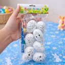 Ver imagem 3 de Ovos Coelhos Páscoa para Pintar Colorir com Pincel Kit 26pçs