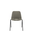 Ver imagem 5 de Kit 4 Cadeiras Escritório Empilhável Fixa Auditório Hotel Quick V