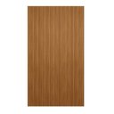 Ver imagem 4 de Painel Ripado Modular MDF Marrom/Nature Fosco Linea Brasil 250cm x 141cm Cobertura 3,53m²