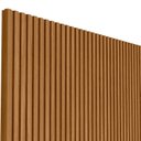 Ver imagem 5 de Painel Ripado Modular 2,50x1,41cm (3,53m²) Nature Fosco Marrom Linea Brasil