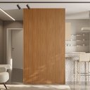 Ver imagem 6 de Painel Ripado Modular 2,50x1,41cm (3,53m²) Nature Fosco Marrom Linea Brasil