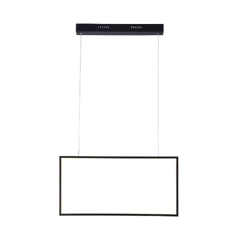 Pendente Tec Preto 60cm 32w 3000k - Gd016b - Bella
