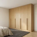 Ver imagem 1 de Guarda-Roupa Casal MDF 8 Portas 8 Gavetas