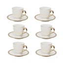 Ver imagem 1 de Conjunto 6 Xícaras de Café com Pires Linha Paddy
