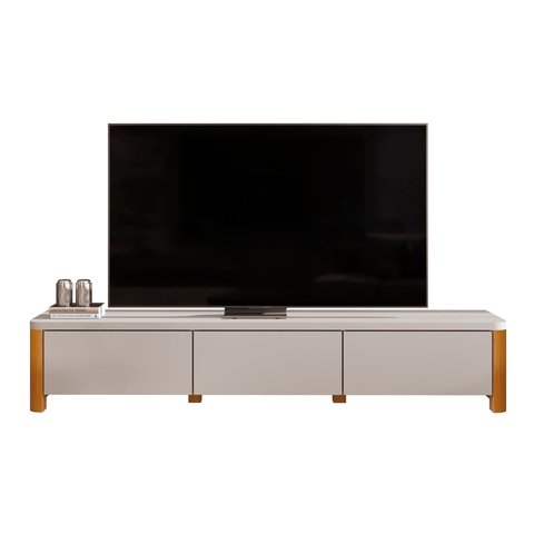 Rack para Sala Estar Monaco 2.2m para TV até 72 Polegadas:Fendi