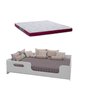 Cama Montessoriana Infantil Casal Encanto + Colchão Casal Castor Sleep Max - 1