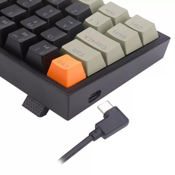 Teclado Mecânico Gamer Fizz RGB Preto Laranja Redragon - 8