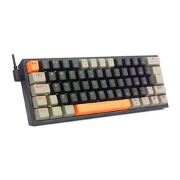 Teclado Mecânico Gamer Fizz RGB Preto Laranja Redragon - 3