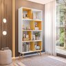 Estante para Livros Retrô com 4 Nichos Removíveis 180cmx90cm Atlas Yescasa - 5