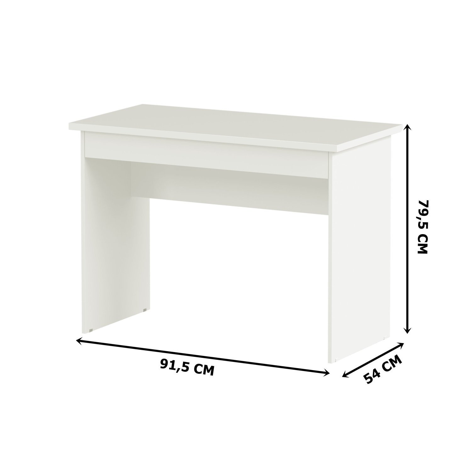 Escrivaninha 91,5cm 1 Gaveta Siena - 3
