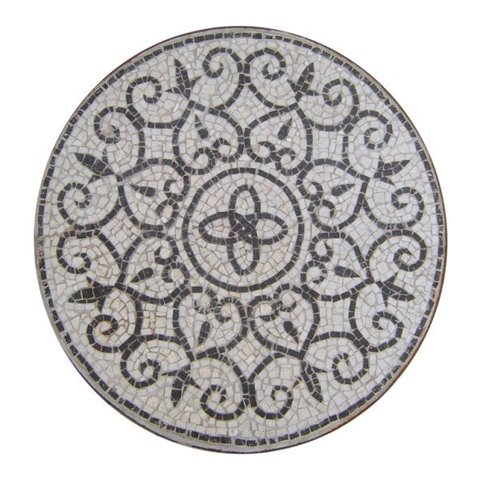 Piso em Mosaico Romano Itálico 130cm