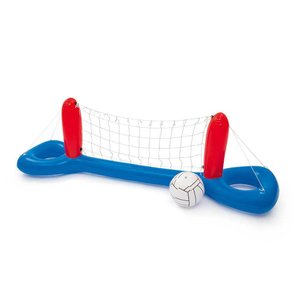 Conjunto De Volei Inflável Para Piscina Com Bola Rede + Bomba