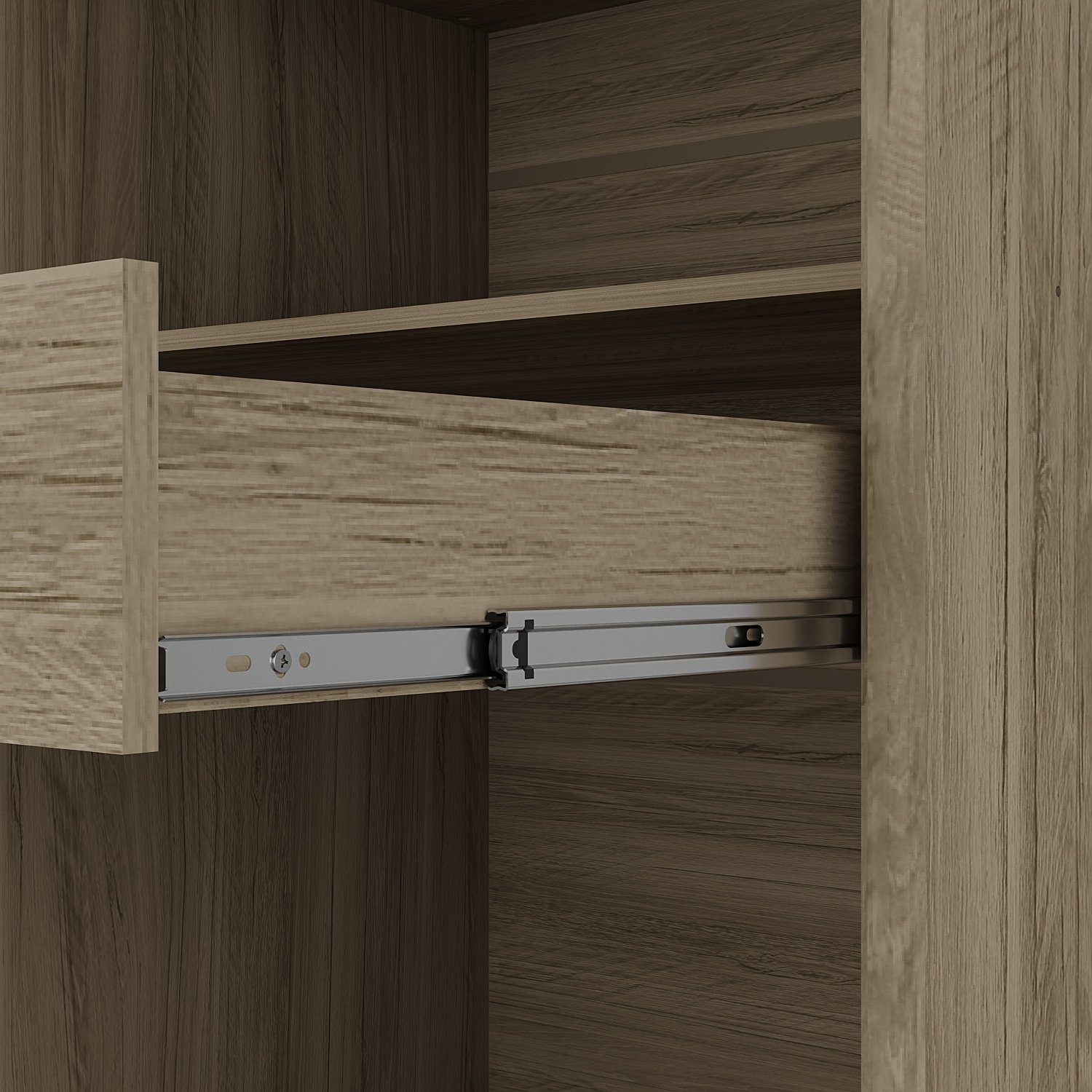 Guarda Roupa Casal 2 Portas 2 Gavetas com Espelhos Andros - 10