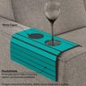 Esteira Para Braço de Sofá com Porta Copos Casatema MadeiraOriginals - 3