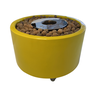 Lareira Ecológica A Álcool Ou Etanol Externa Com Rodinhas Cor:Amarelo - 3