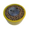 Lareira Ecológica A Álcool Ou Etanol Externa Com Rodinhas Cor:Amarelo - 5