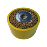 Lareira Ecológica A Álcool Ou Etanol Externa Com Rodinhas Cor:Amarelo - 4