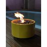 Lareira Ecológica A Álcool Ou Etanol Externa Com Rodinhas Cor:Amarelo - 2