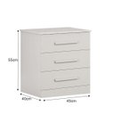 Ver imagem 6 de Dormitorio Casal 4 Pçs 6 Portas Completo Aspen - Arbo Design