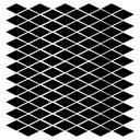 Ver imagem 1 de Mosaico de Metal Chrysler Black 4,5x2 Placa 28x29cm - 1315003011