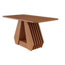 Ver imagem 1 de Mesa de Madeira Agata 130 Cm Cinamomo - Cimol