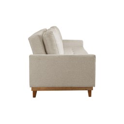 Sofá Cama Retrátil Alegra 3 Lugares 224cm Linho  - 7