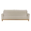 Ver mais imagens de Sofá Cama Casal Retrátil 3 Lugares Linho Palha Alegra 224cm