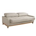 Ver imagem 3 de Sofá Cama Retrátil Alegra 3 Lugares 224cm Linho