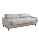 Ver imagem 3 de Sofá Cama Retrátil Alegra 3 Lugares 224cm Linho