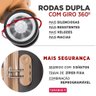 Kit Malas Athena 2 Peças P e M Rígida 360° Abs Santino - 5
