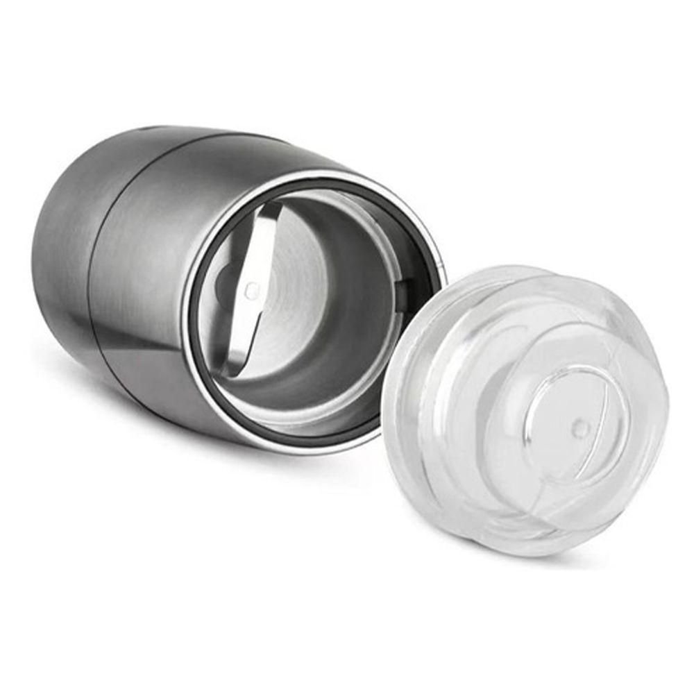 Moedor de Cafe Eletrico Inox 230w Graos Cafeina Po Especiarias Bebida Lanche Cozinha Cafe da Manha U - 1