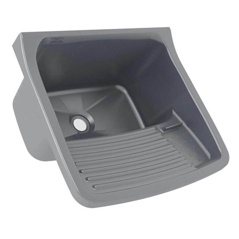 Tanque Plástico para Lavar Roupa 22 Litros Prata - Tq0/scpra - Astra