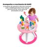 Jumper Bebê de Atividades 2 em 1 com Giro 360º Musícas e Luzes Around We Go Bright Starts - Rosa - 5