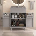 Ver imagem 3 de Gabinete para Banheiro com Lavatório Clássica sem Torneira