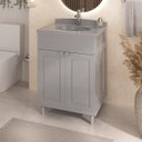 Ver imagem 1 de Gabinete para Banheiro com Lavatório Clássica sem Torneira