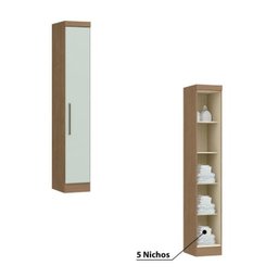 Quarto Modulado Solteiro Infinity com 5 Portas  - 7