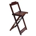 Ver imagem 5 de Kit 8 Jogos De Mesa Bistrô De Madeira Dobrável Com 3 Banquetas - Imbuia