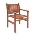 Ver imagem 1 de Banco Veneziana 1 Lugar 58cm x 89cm Ecograndis Jardim Marrom/Jatobá