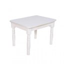Ver imagem 4 de Conjunto Infantil Mesa 68x52cm com 2 Cadeiras Madeira Maciça Azul