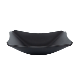 Conjunto Preto Fosco Banheiro Cuba de Vidro Retangular 38 Cm + Torneira Link + Válvula Click - 5